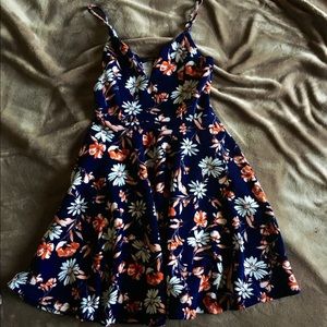 Short floral dress